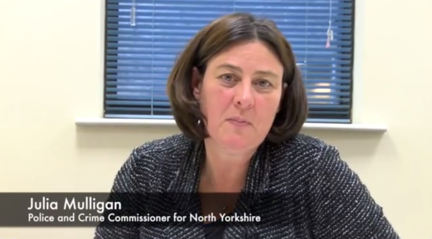 Julia On Tv1 Police Fire And Crime Commissioner North Yorkshire