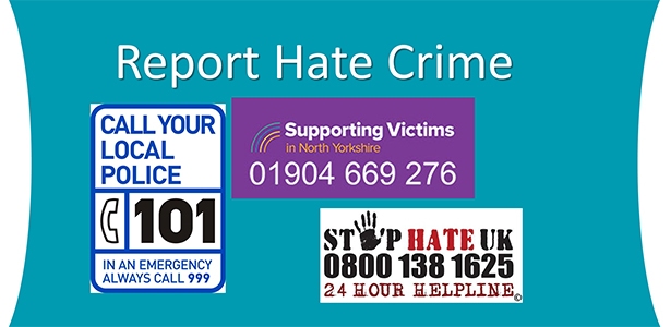 Report Hate Crime Police Fire And Crime Commissioner North Yorkshire 1536