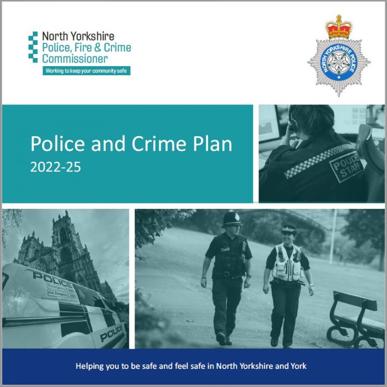 Police and Crime Plan 2022 2025 Police, Fire and Crime Commissioner